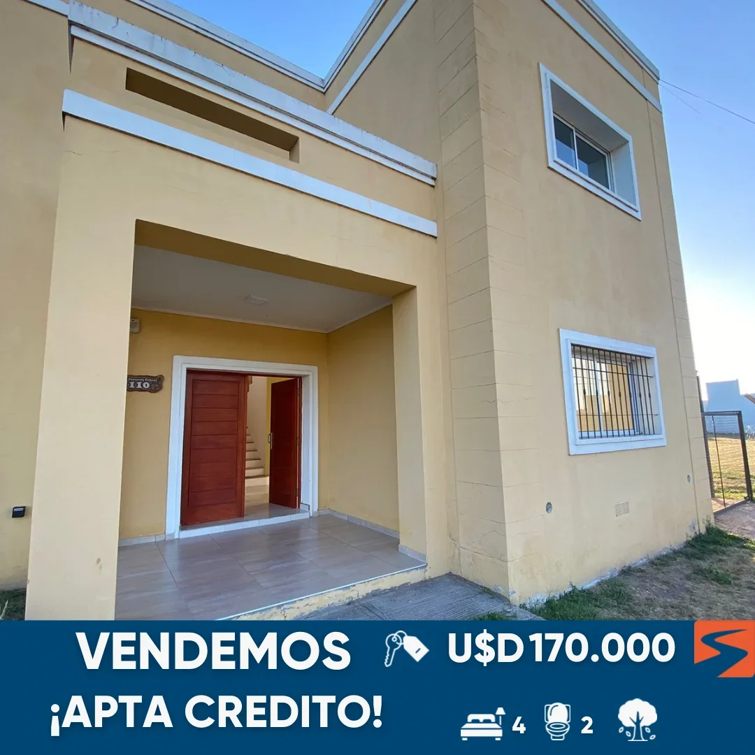 Imagen de la propiedad CASA EN VENTA (APTA CREDITO)