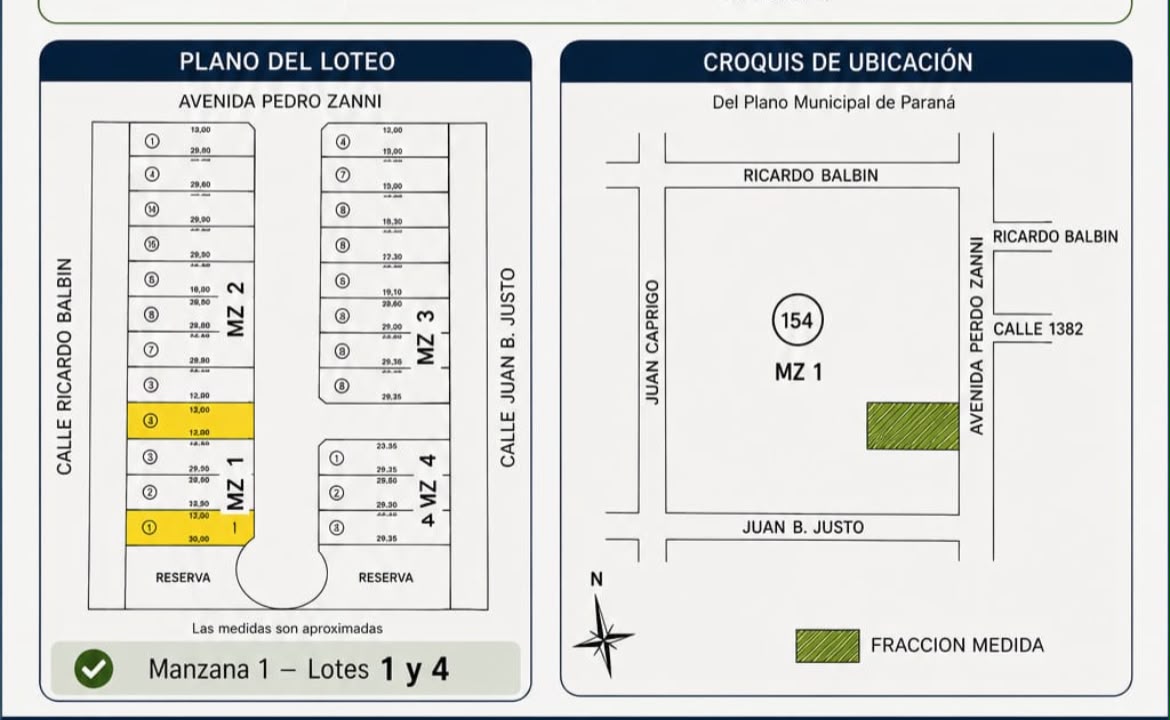 Imagen de la propiedad TERRENOS EN VENTA | PARANA